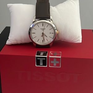 Men’s tissot watch brown strap